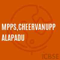 Mpps,Cheervanuppalapadu Primary School Logo