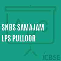 Snbs Samajam Lps Pulloor Primary School Logo