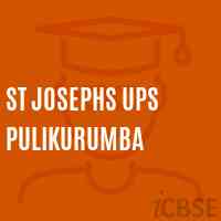 St Josephs Ups Pulikurumba Middle School Logo