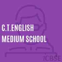 C.T.English Medium School Logo