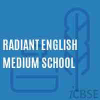 Radiant English Medium School Logo
