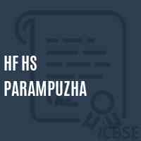 Hf Hs Parampuzha Secondary School Logo