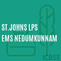 St.Johns Lps Ems Nedumkunnam Senior Secondary School Logo