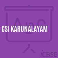 Csi Karunalayam Middle School Logo