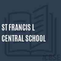 St Francis L Central School Logo