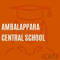 Ambalappara Central School Logo