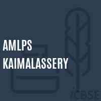 Amlps Kaimalassery Primary School Logo