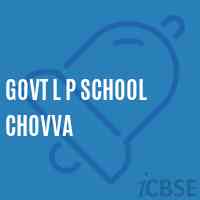 Govt L P School Chovva Logo