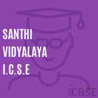 Santhi Vidyalaya I.C.S.E Middle School Logo