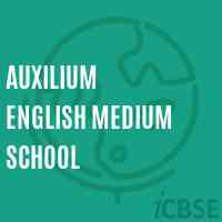 Auxilium English Medium School Logo