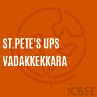 St.Pete'S Ups Vadakkekkara Upper Primary School Logo