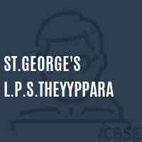St.George'S L.P.S.Theyyppara Primary School Logo