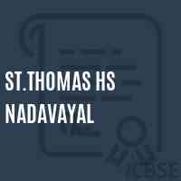 St.Thomas Hs Nadavayal High School Logo
