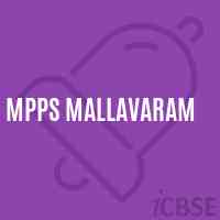 Mpps Mallavaram Primary School Logo