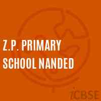 Z.P. Primary School Nanded Logo
