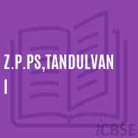 Z.P.Ps,Tandulvani Primary School Logo