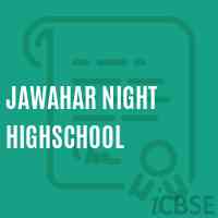 Jawahar Night Highschool Logo