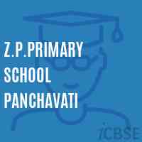Z.P.Primary School Panchavati Logo