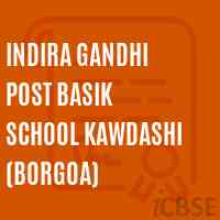 Indira Gandhi Post Basik School Kawdashi (Borgoa) Logo