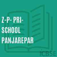Z-P- Pri- School Panjarepar Logo
