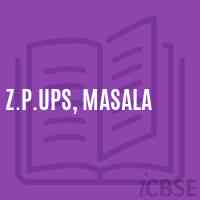 Z.P.Ups, Masala Primary School Logo