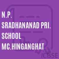 N.P. Sradhananad Pri. School Mc.Hinganghat Logo