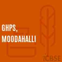Ghps, Moodahalli Middle School Logo