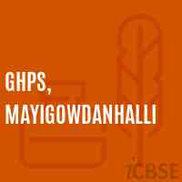 Ghps, Mayigowdanhalli Middle School Logo