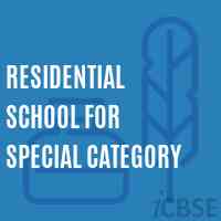 Residential School For special category Logo
