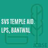 Svs Temple Aid. Lps, Bantwal Primary School Logo