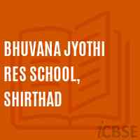 Bhuvana Jyothi Res School, Shirthad Logo