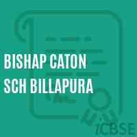 Bishap Caton Sch Billapura Middle School Logo