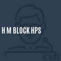 H M Block Hps Middle School Logo
