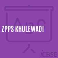 Zpps Khulewadi Primary School Logo
