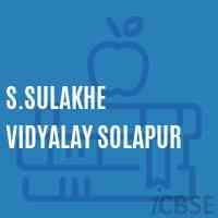 S.Sulakhe Vidyalay Solapur Middle School Logo
