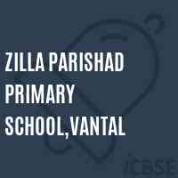 Zilla Parishad Primary School,Vantal Logo
