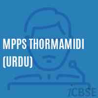 Mpps Thormamidi (Urdu) Primary School Logo