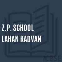 Z.P. School Lahan Kadvan Logo