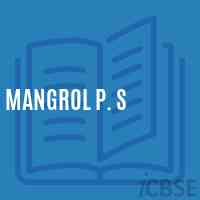 Mangrol P. S Middle School Logo