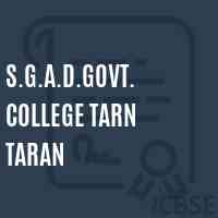 S.G.A.D.Govt. College Tarn Taran Logo