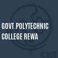 Govt.Polytechnic College Rewa Logo