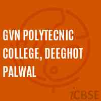 Gvn Polytecnic College, Deeghot Palwal Logo
