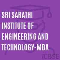 Sri Sarathi Institute of Engineering and Technology-Mba Logo