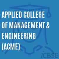 Applied College of Management & Engineering (Acme) Logo