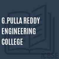 G.Pulla Reddy Engineering College Logo