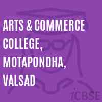 Arts & Commerce College, Motapondha, Valsad Logo