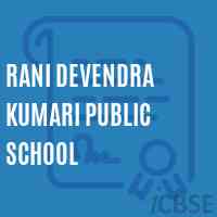 Rani Devendra Kumari Public School Logo