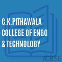 C.K.Pithawala College of Engg & Technology Logo