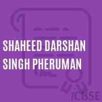 Shaheed Darshan Singh Pheruman School Logo