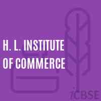 H. L. Institute of Commerce Logo